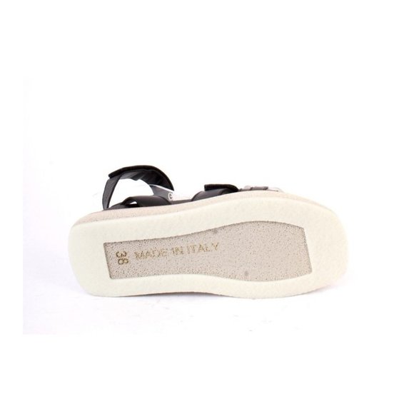 Laura Bellariva 7823 Black Leather Platform Strappy Sandals - Picture 8 of 8